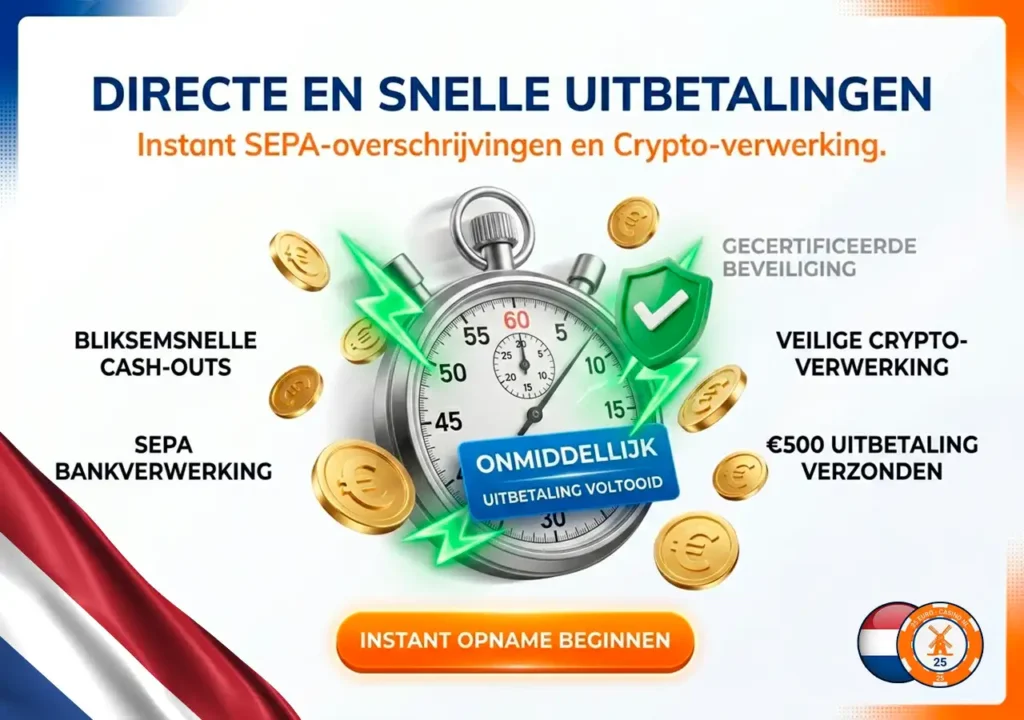 Snelle casino uitbetalingen via SEPA bankoverschrijving en e-wallets zonder vertraging