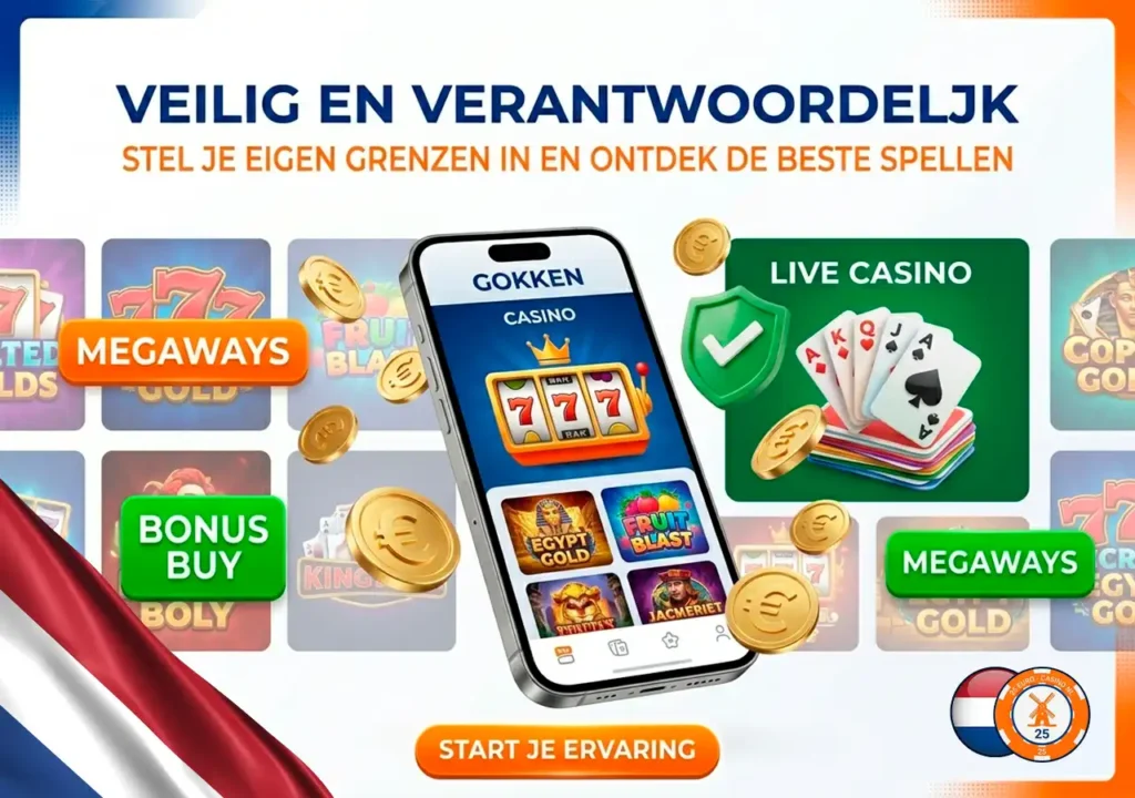Groot spelaanbod met duizenden gokkasten live casino en bonus buy features