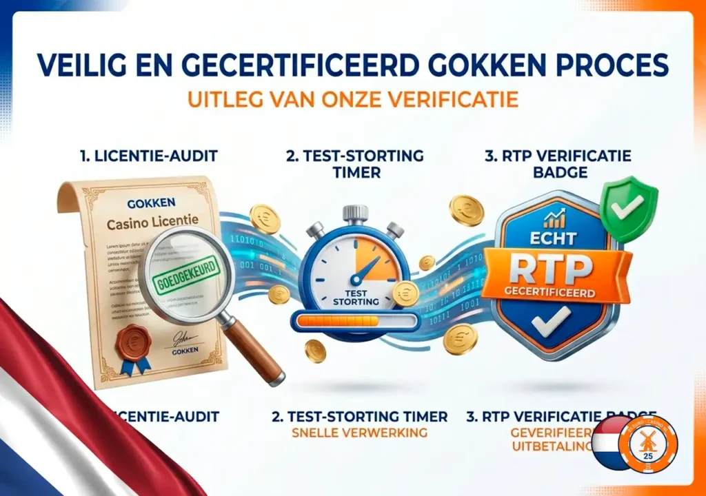 Onafhankelijke testmethode en beoordelingscriteria voor casino's zonder limiet