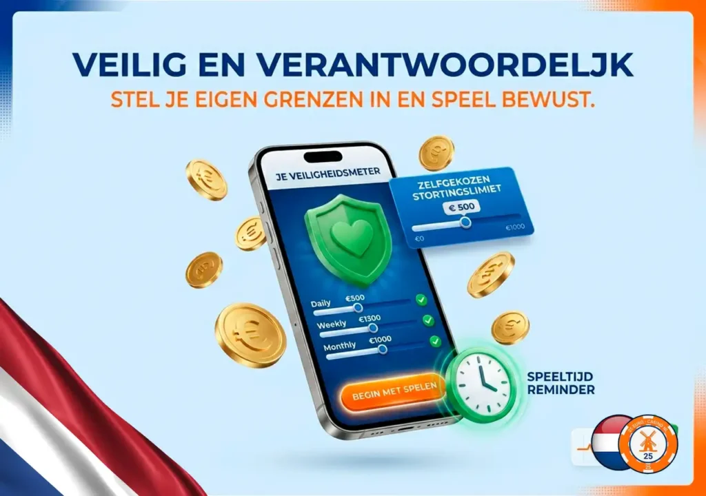 Verantwoord gokken met vrijwillig ingestelde limieten en zelfuitsluiting tools